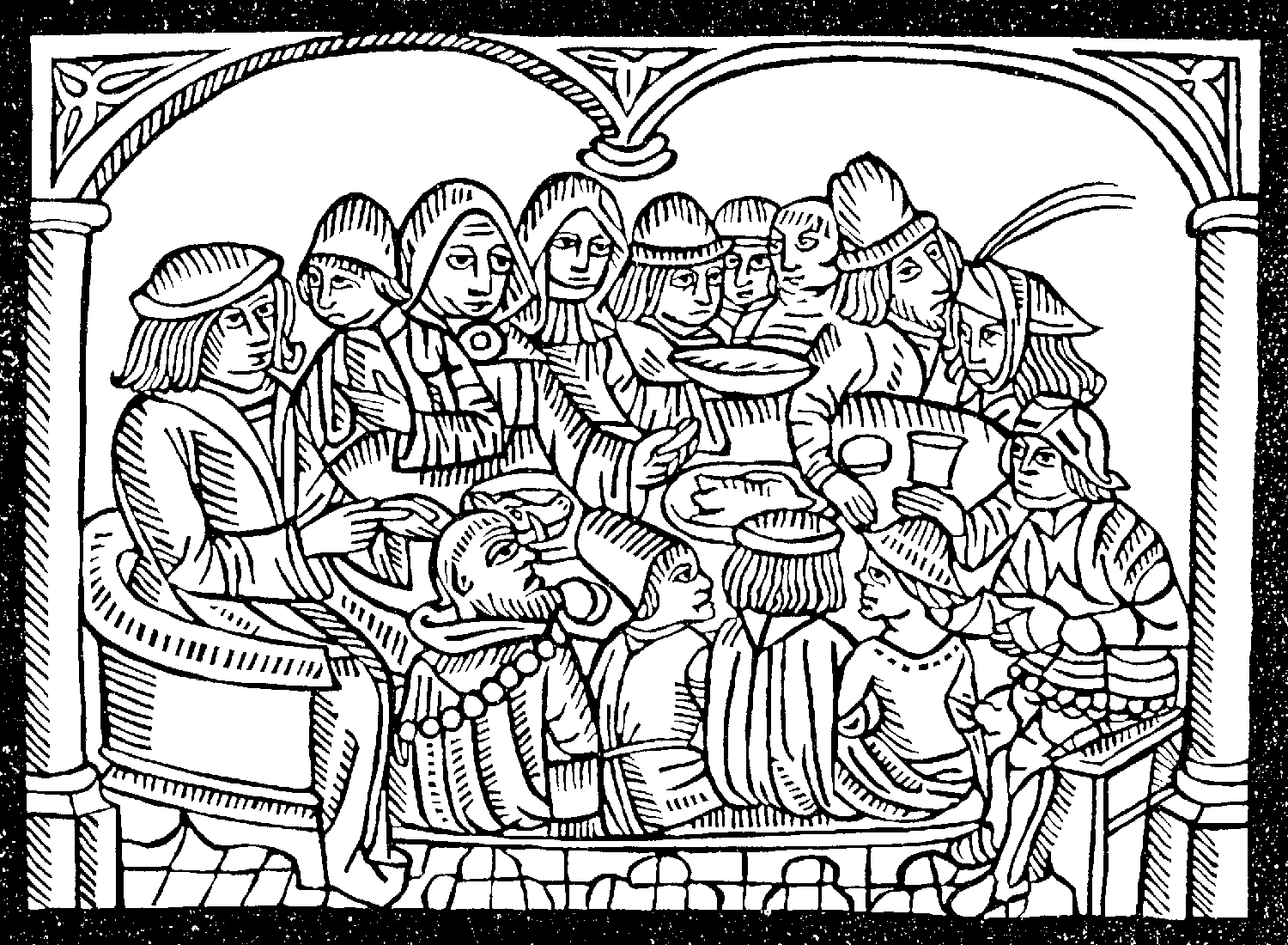 medieval banquets in the middle ages